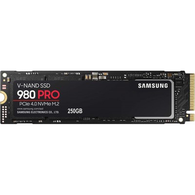 Samsung  980 Pro 250GB (M.2 2280 / Inter face PCIe gen4 /  Read Speed up to 6400MB/s)